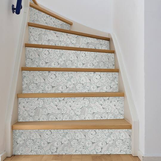 NuWallpaper Oopsie Daisy Gray Peel & Stick Wallpaper